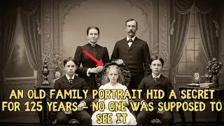 An Old Family Portrait Hid a Secret for 125 Years &mdash; No One Was Supposed to See It