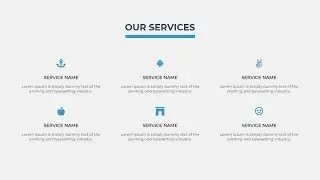 Responsive Our Services Section Using HTML & CSS