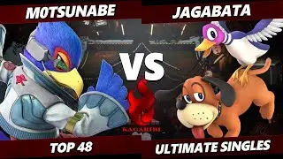 Kagaribi 13 - M0tunabE (Falco) Vs. Jagabata (Duck Hunt) Smash Ultimate - SSBU