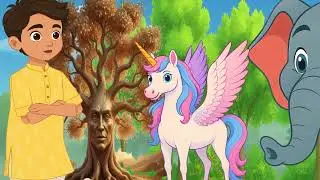 नन्हा आरव और जादुई जंगल। नैतिक कहानी। Hindi Moral Story । story । stories । storytime । kahani