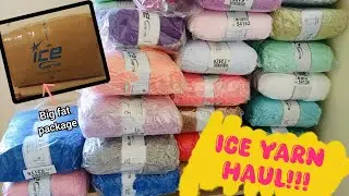 Ice Yarn Haul!! Mostly Chenille for Plushies, plus some more 🧶