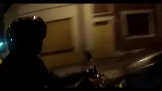 Villa Lynch: Iba en moto y film&oacute; cuando quisieron robarle