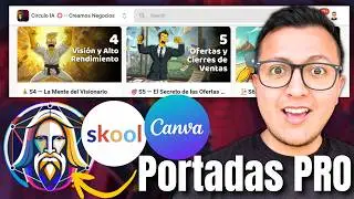 Como usar LEONARDO AI⭐ para crear PORTADAS de SKOOL (Profesionales, F&aacute;cil y R&aacute;pido!)