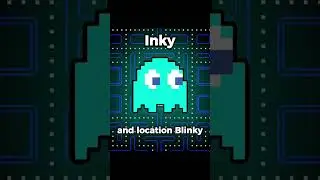 Pac-Man's Ghostly Crew Revealed - Part 4/5: Inky #arcadegames #pacman #retro #gaming #arcade
