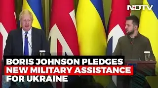 Boris Johnson Offers Ukraine Armoured Vehicles, Anti-Ship Missiles