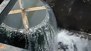 GQF DAF  Clarifier operating in the paper mill clarified effluent