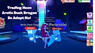 Обмен Neon Arctic Dusk Dragon на Adopt Me!!