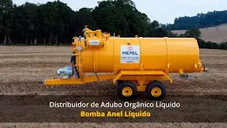 Apresentação do Distribuidor de adubo orgânico líquido MEPEL com Bomba Anel Líquido