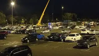 Nottingham Goose Fair 2022 set up