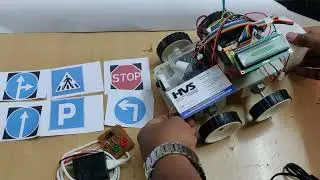 Self Driving Vehicle - Traffic 🚦 lights and Traffic Sign detection with Lane following #raspberrypi