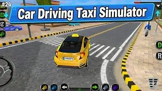 Car Driving Taxi Simulator || Traffic Rules Mode Game Play 