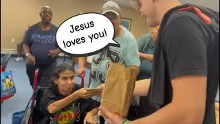 Preaching The Gospel To The Homeless!