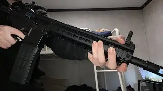 CYMA Full Metal M4 AEG with 10&rdquo; Keymod Rail Unboxing And Reveiw