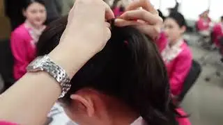 The etiquette training course for Asian Games concierge team