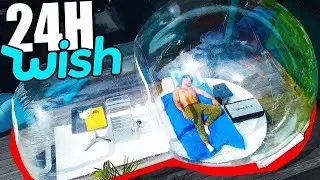 Я ВЫЖИВАЮ 24 ЧАСА С ПРОДУКТАМИ WISH (Maison Wish)