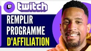 Comment Remplir Le Programme D'affiliation Twitch (Tr&egrave;s Facile)