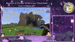 Minecraft Stream #07 - Building up, Mining down! - What will we uncover today?