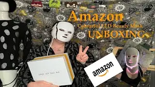 I Bought The Amazon LED Beauty Mask Anti-Ageing/Light Therapy | *UNBOXING* // Haydzer Spellman