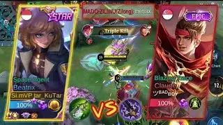 TIPS & TRICKS MUDAH MELAWAN CLAUDE DI GOLD LANE | COMBO SPELL AEGIS + SHOTGUN AUTO MANIAC? - MLBB
