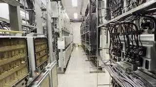 B ROLL DOWNLOAD Stockshots of Birmingham Power Signal Box control panel and relay room before decomm