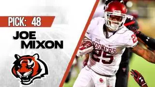 CINCINNATI BENGALS SELECT JOE MIXON 48TH OVERALL | 2017 NFL DRAFT
