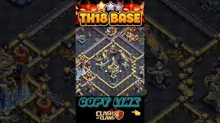 TH18 ANTI 2 STAR LEGEND + WAR BASE || TH18 PRO BASE #coc #clashofclans #supercell