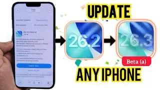 How to Update iPhone From iOS 26.2 to iOS 26.3 (a) Update (Full Guide)
