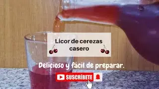 &ldquo;🍒 Licor de CEREZAS CASERO | Receta F&aacute;cil Paso a Paso&rdquo;#licores #recetasfaciles#licorartesanal#recipe