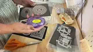 Organizing paper cutting dies
