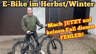 E-Bike: Fast ALLE machen im Herbst diesen teuren Fehler!
