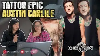 TATTOO EPIC AUSTIN CARLILE - OF MICE & MEN || TATTOO REVIEW