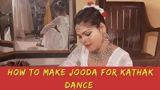 How to make juda for kathak dance| #indianclassicaldancers #kathak #dance #classical #hairtutorial