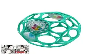 Bright Starts Oball Easy-Grasp Rattle BPA-Free Infant Toy in Teal Age Newborn Review