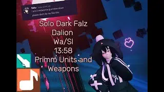 [PSO2:NGS] Dark Falz Dalion | ダークファルスダリオン | Solo Wa/Sl Primm Everything (13:58)