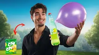 eno se balloon fulaye | Eno Gas Balloon Science Project Experiment