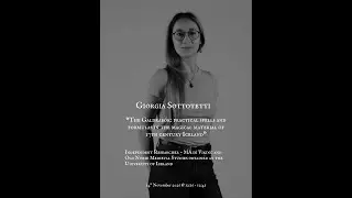 Giorgia Sottotetti - The Galdrab&oacute;k: practical spells and formulas in magical material,17th c Iceland