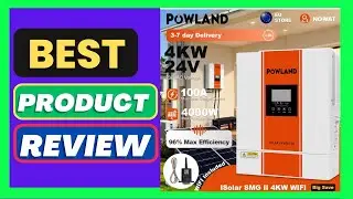 POWLAND Hybrid Solar Inverter 4000W MPPT