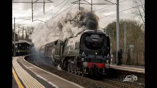 34067 'Tangmere' on the Cumbrian Mountain Express! 07/02/2026
