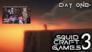 Squid Craft Games 3 DAY 1 Sapnap POV (edited down)