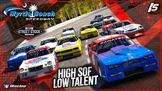 Street Stocks - Myrtle Beach - iRacing Oval Gameplay