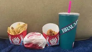 Wendy&rsquo;s Food And Braum&rsquo;s Cup Of Root Bear
