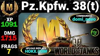Pz.Kpfw. 38 (t) - WoT Best Replays - Mastery Games