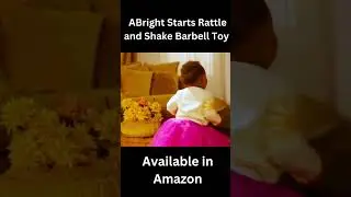 Bright Starts Rattle and Shake Barbell Toy.#beautiful #amazing #amazon #newvideo #toys #baby