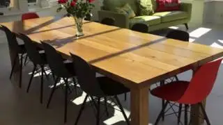 rustic dining table