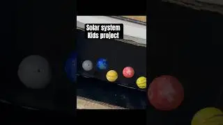 Kids project | solar system | #solar #solarsystem #kids