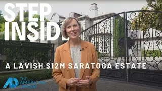 Step Inside A Lavish Saratoga, CA Estate And Explore The Best Coffee Spot In Town!