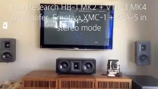 Hsu Research speakers vs ESS PS-4 Heil AMT