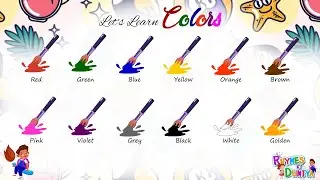 Color Names for Kids &ndash; Interactive Learning with Fun Animations! Best Educational Video for Kids
