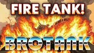 Ruling the Desert with FIRE in this Tank Action Roguelike! | BROTANK