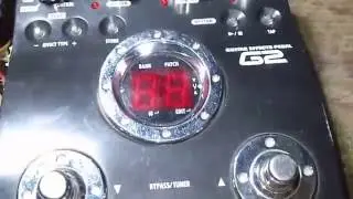 REPARACION DE PEDALERA ZOOM G2 PARTE 2